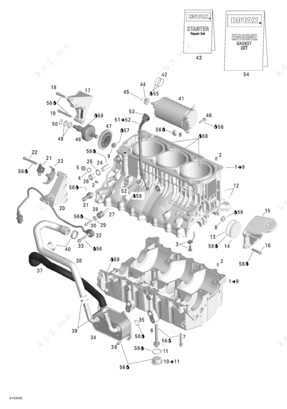 Sea Doo Gtx Tec Parts Diagram