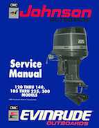 1990 185HP E185ESXES Evinrude outboard motor Service Manual