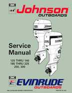 1993 300HP E300CXET Evinrude outboard motor Service Manual