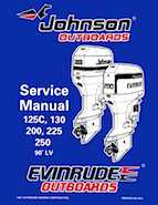 1998 200HP J200TXEC Johnson outboard motor Service Manual