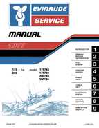 200HP 1977 200749 Evinrude outboard motor Service Manual