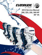250HP 2012 DE250CXINR Evinrude outboard motor Service Manual