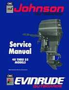 1990 40HP J40RES Johnson outboard motor Service Manual