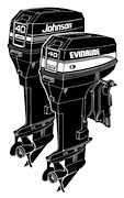 50HP 1995 E50TELEO Evinrude outboard motor Service Manual