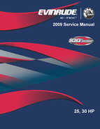 2009 25HP E25DTLSES Evinrude outboard motor Service Manual