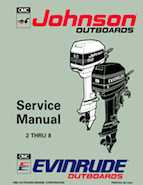 1993 8HP J8RET Johnson outboard motor Service Manual