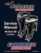 55HP 1996 55RSYW Johnson/Evinrude outboard motor Service Manual