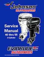 1998 55HP 55RSLM Johnson/Evinrude outboard motor Service Manual