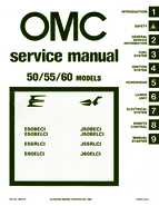 1981 50HP J50BELCI Johnson outboard motor Service Manual