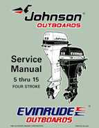 15HP 1997 J15FKEU Johnson outboard motor Service Manual