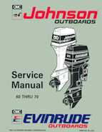 1993 65HP 65WMLET Johnson/Evinrude outboard motor Service Manual
