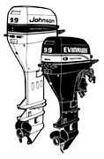 9.9HP 1996 E10FRED Evinrude outboard motor Service Manual