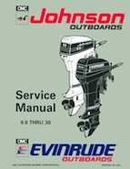 1993 35HP E35RLET Evinrude outboard motor Service Manual