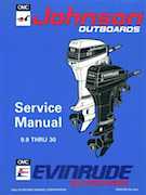 15HP 1994 15RPK Johnson/Evinrude outboard motor Service Manual