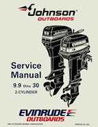 25HP 1995 E25TELEO Evinrude outboard motor Service Manual