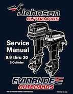 9.9HP 1996 J10RLED Johnson outboard motor Service Manual