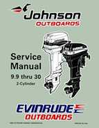 15HP 1997 15KCF Johnson/Evinrude outboard motor Service Manual