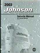 15HP 2003 J15EL Johnson outboard motor Service Manual