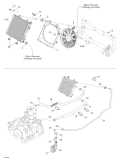 2005 Traxter - 5 Speed Liquid Cooling parts diagram