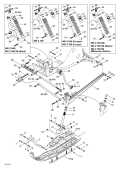 2000 MX Z - 700 Front Suspension and Ski parts diagram